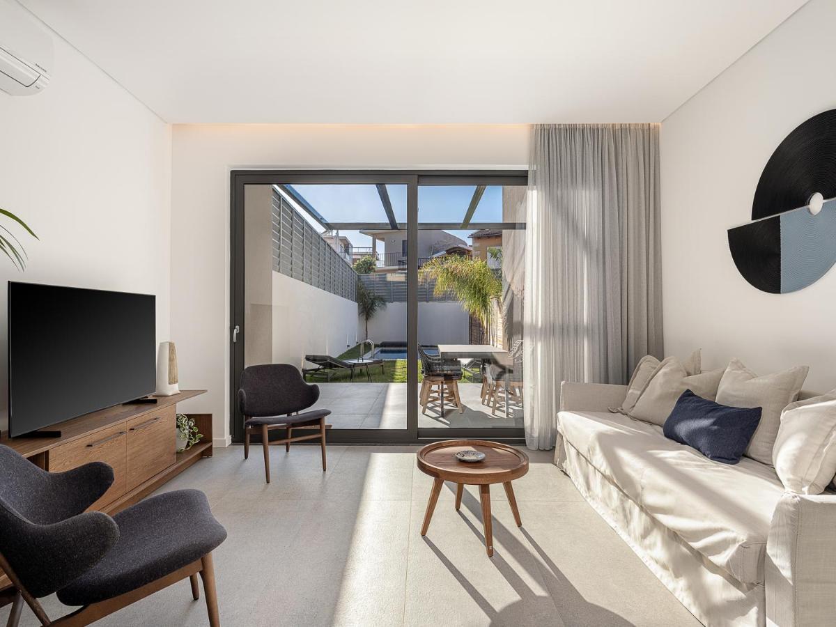Jnv Luxury Villas Hriszí Aktí Haniá Kültér fotó