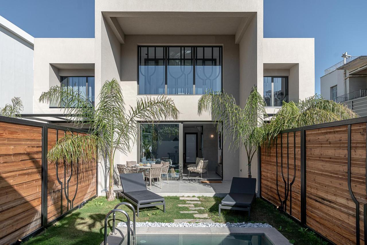 Jnv Luxury Villas Hriszí Aktí Haniá Kültér fotó