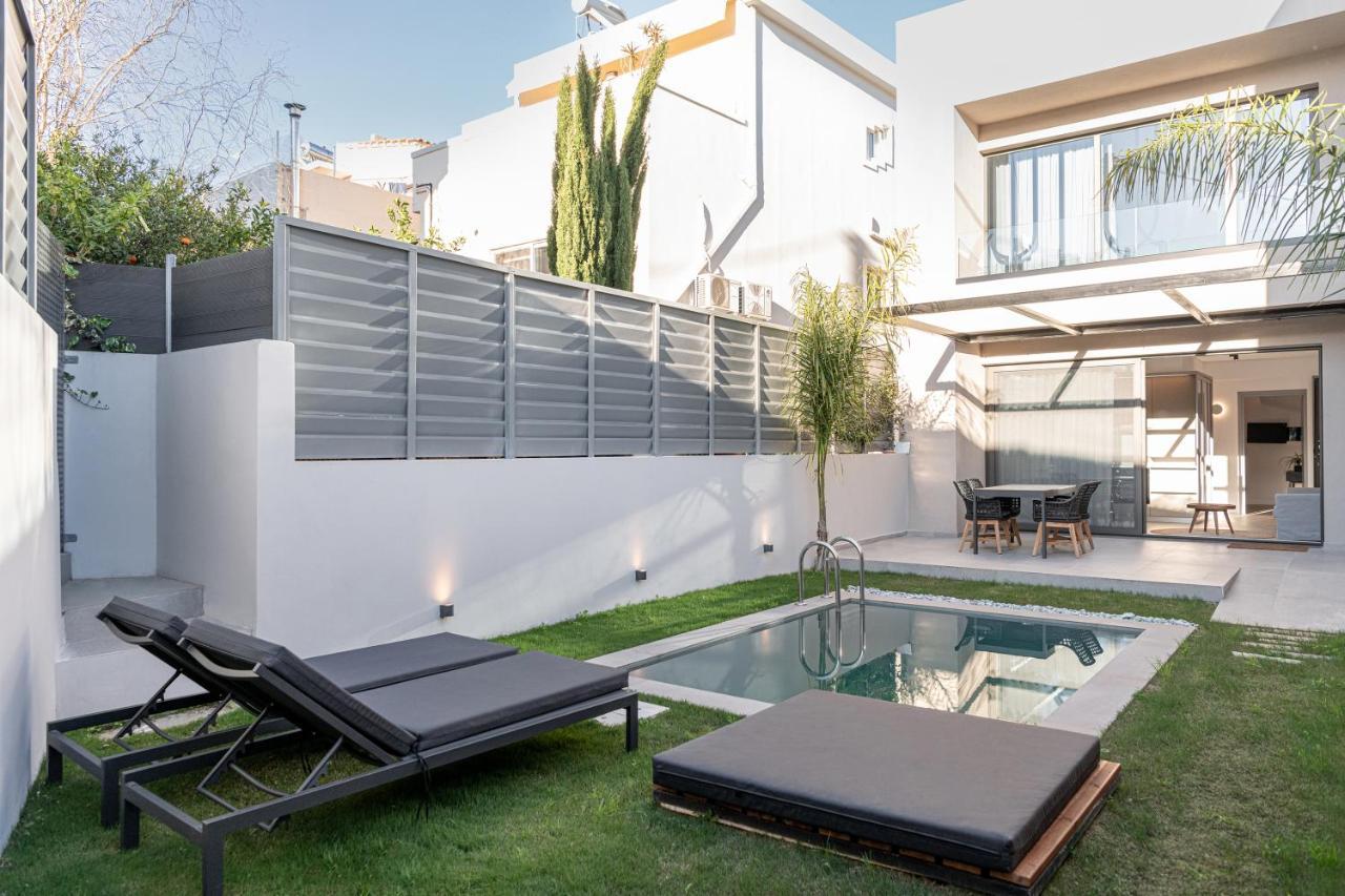 Jnv Luxury Villas Hriszí Aktí Haniá Kültér fotó