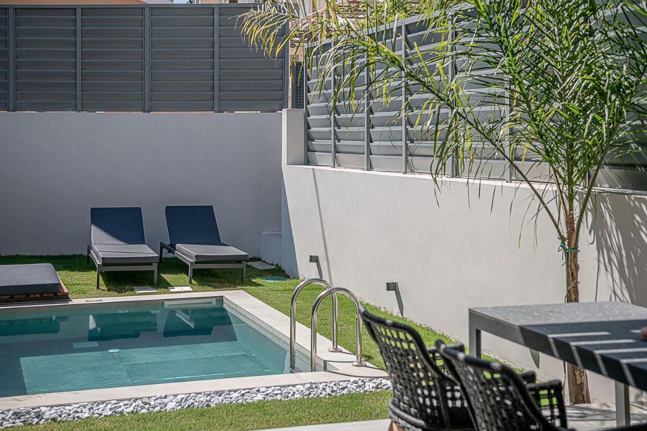 Jnv Luxury Villas Hriszí Aktí Haniá Kültér fotó